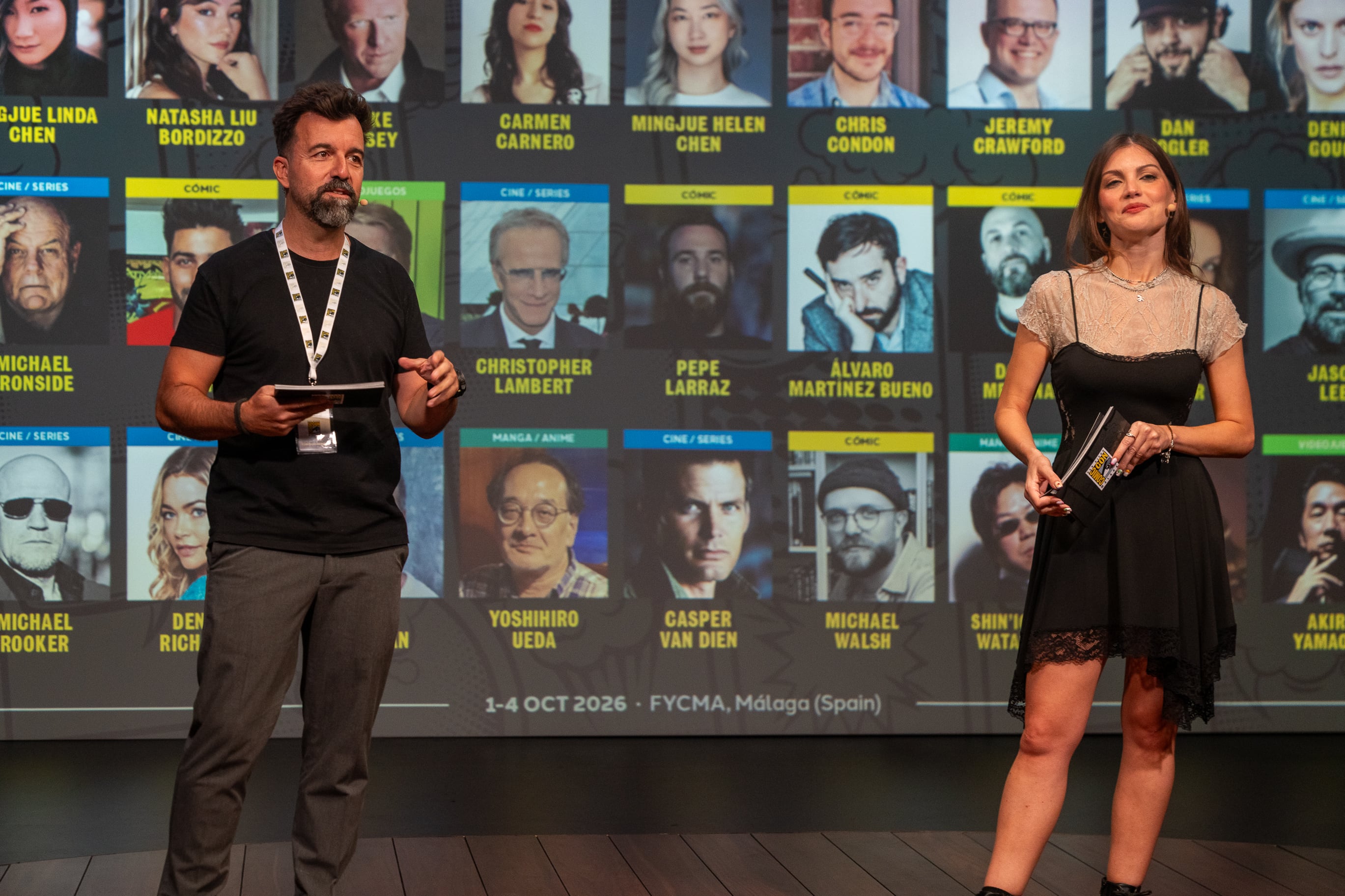 Imagen de la presentación de San Diego Comic Con Malaga 2026