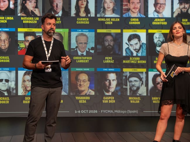 Imagen de la presentación de San Diego Comic Con Malaga 2026