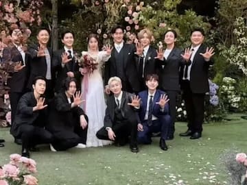 Ryeowook y Ari se casaron, ¡y reunieron a todo Super Junior!