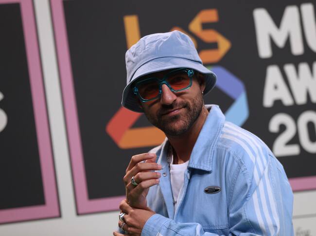 El artista Nil Moliner en LOS40 Music Awards 2022