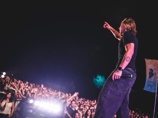 Óscar Martínez en la gira de verano de LOS40 Summer Live 2025