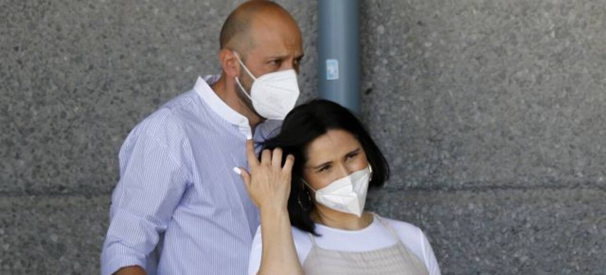 Rosa López e Iñaki García, una pareja enamorada.