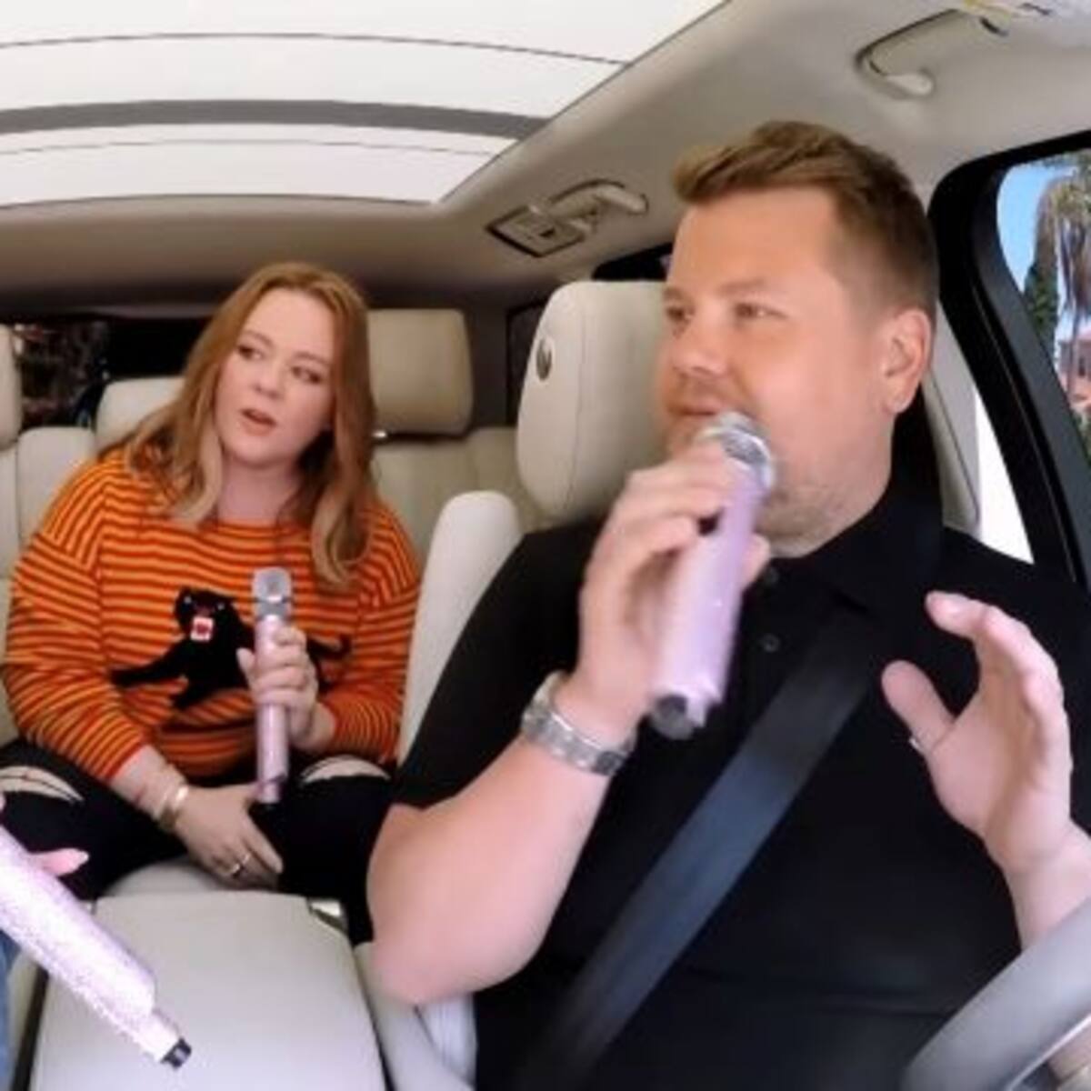 Christina Aguilera canta sus grandes éxitos con James Corden
