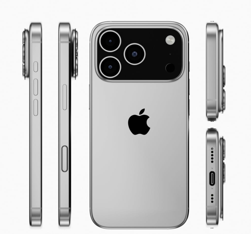 Renders de iPhone 17