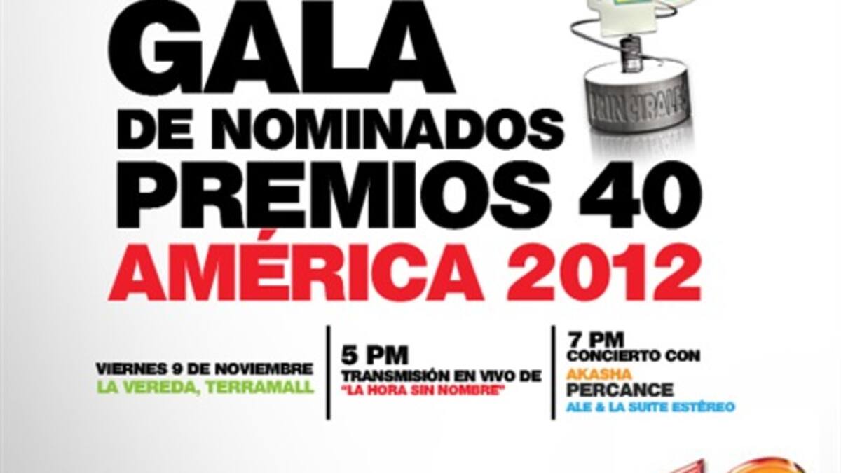 'Ale y la Suite Estéreo y Percance' se unen en una noche de nominados.