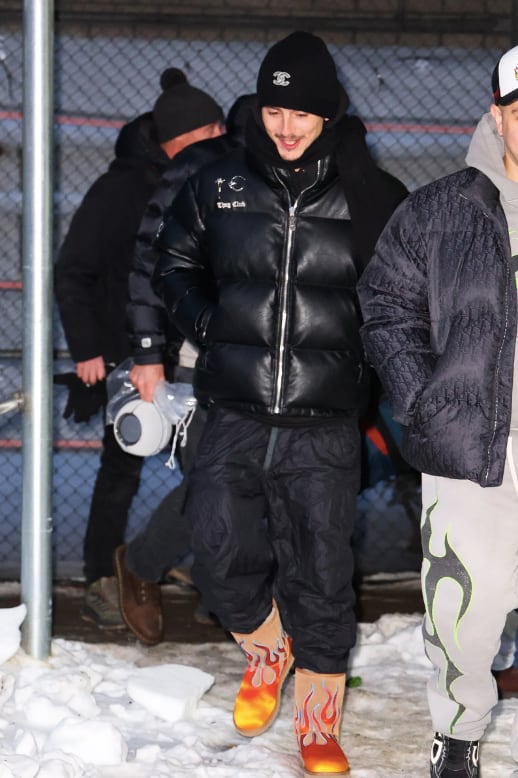 Timothée Chalamet el 29 de enero en Brooklyn, Nueva York.