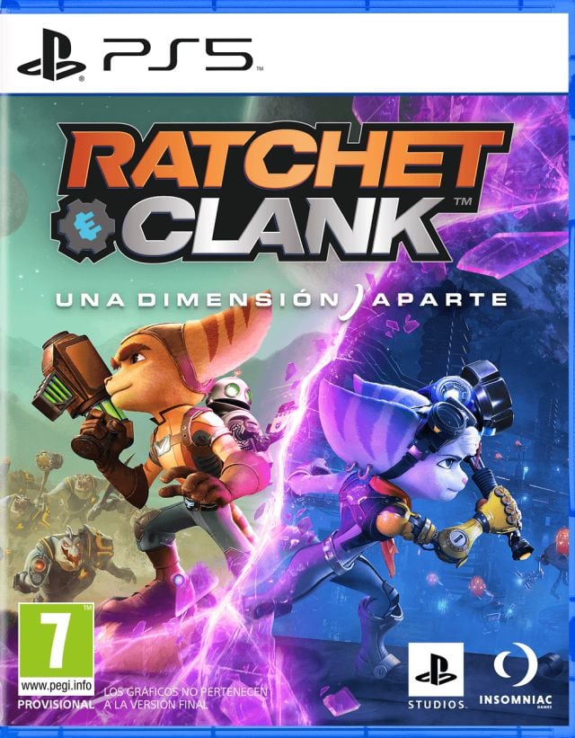 Portada de Ratchet y Clank Una dimensión aparte