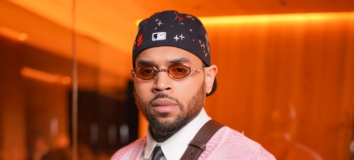 Chris Brown en el fashion show de Louis Vuitton 'Men's Fall/Winter' 2026.