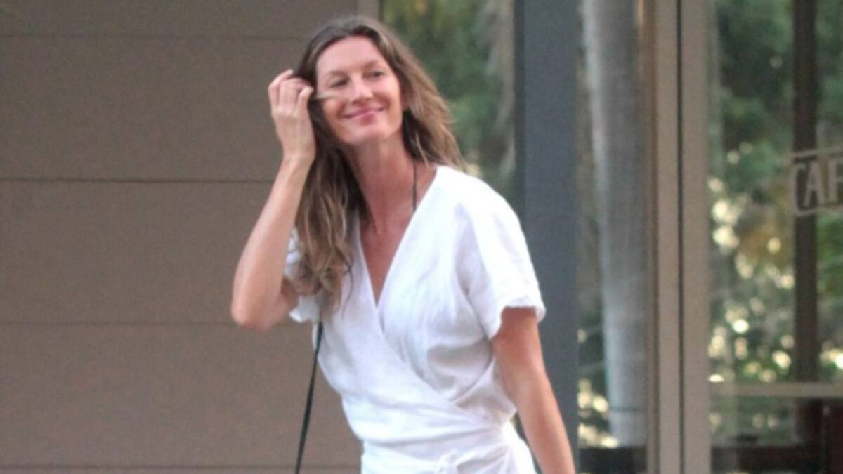 ¿A la playa el fin de semana? Al rato te topás a Gisele Bündchen