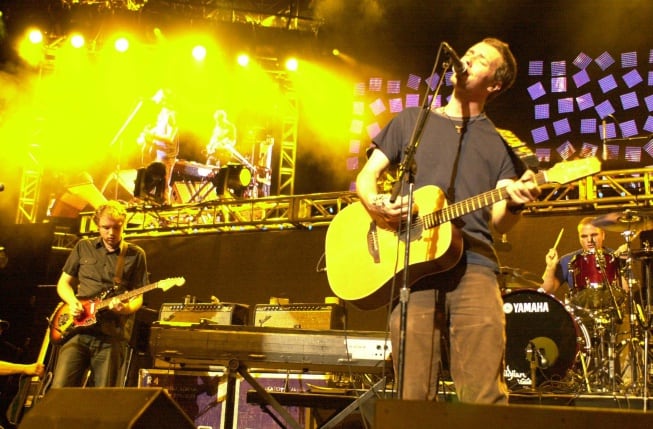 El cantante, compositor y productor Chris Martin