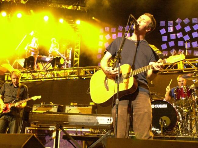 El cantante, compositor y productor Chris Martin