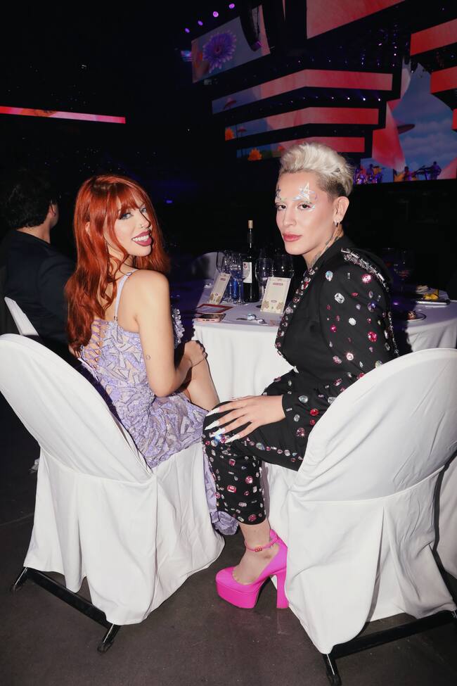 La mesa del artista mexicano Kunno fue una de las más divertidas.