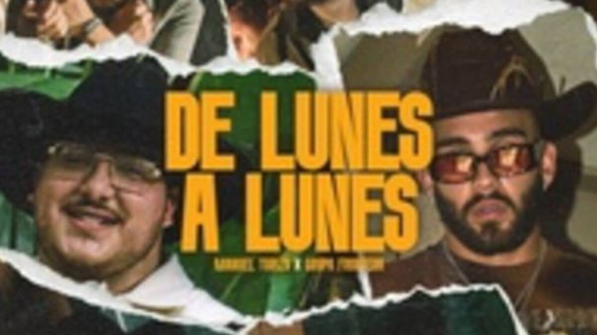 MANUEL TURIZO y GRUPO FRONTERA se unen para presentar “DE LUNES A LUNES”