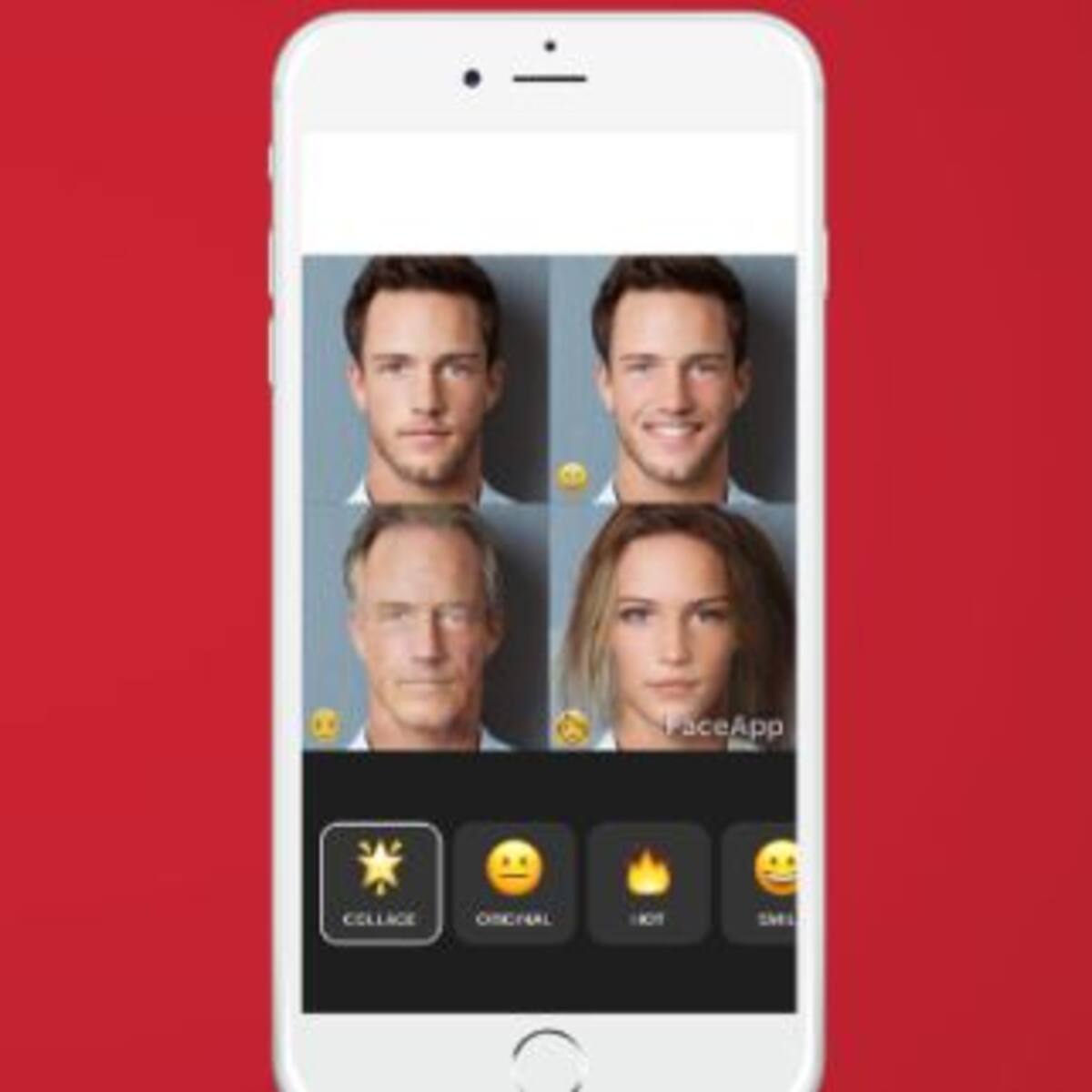 Salió una app que muestra a los famosos envejecidos