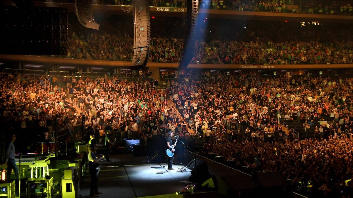 La imagen del llenazo de Foo Fighters en Nueva York que estamos deseando volver a ver en España