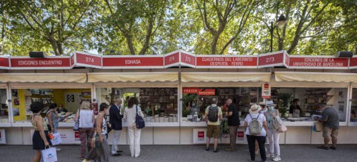 Feria del libro de Madrid.