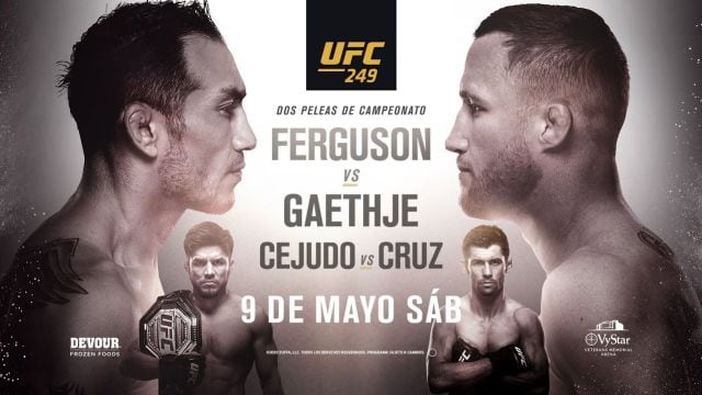 UFC vuelve el 9 de Mayo