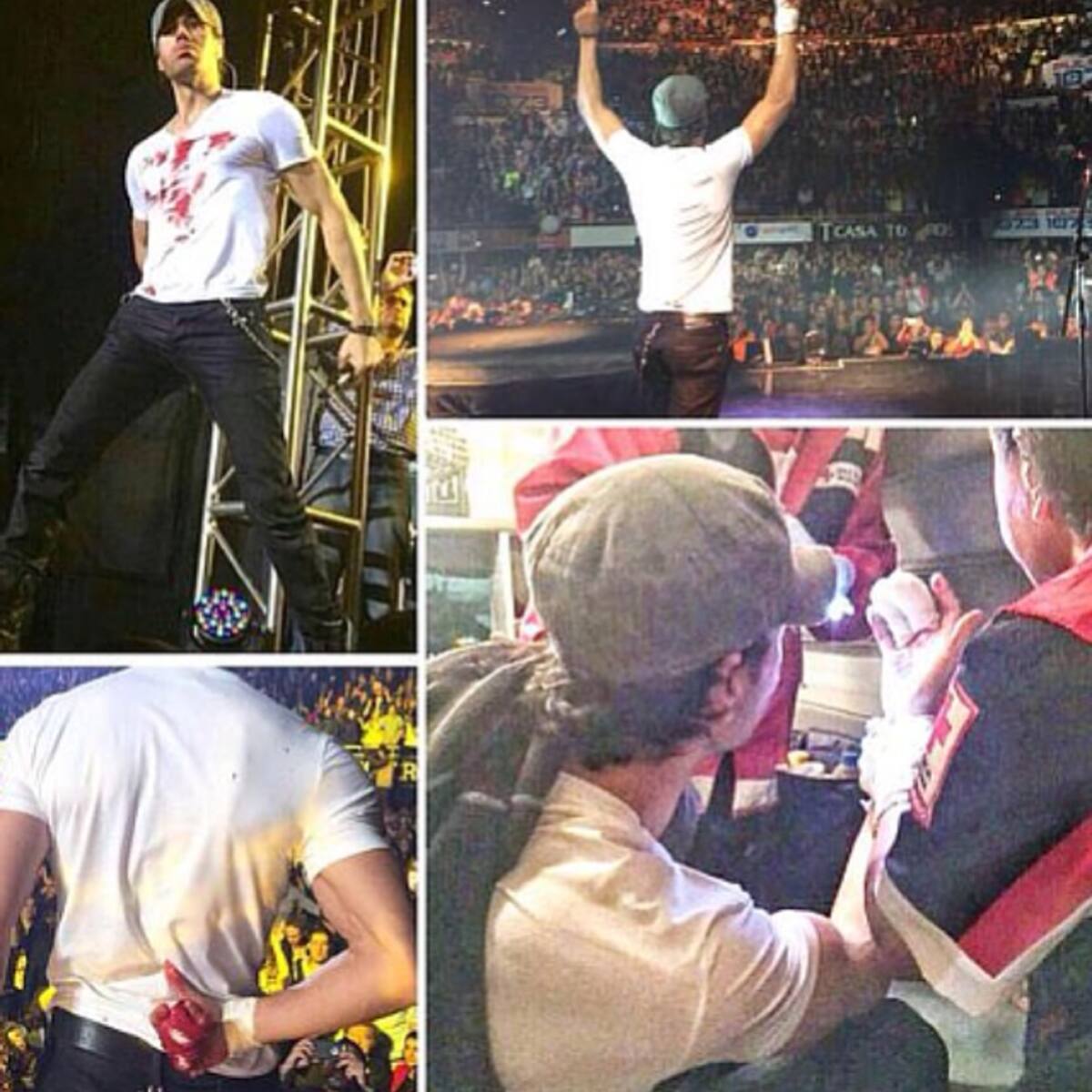 Enrique Iglesias sufre accidente