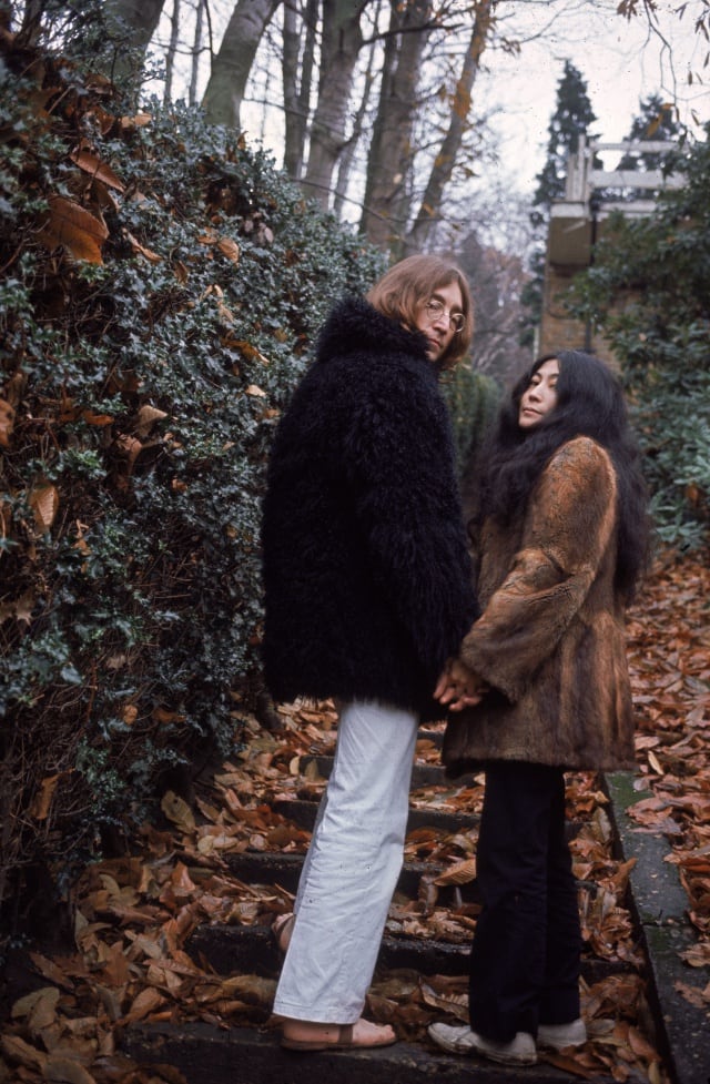 John Lennon y Yoko Ono