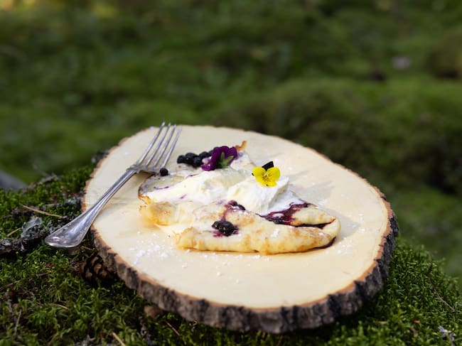 Crepes en las montañas de Lakeland