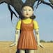 El juego del calamar: no creerás dónde ha colocado Netflix la muñeca gigante de luz verde, luz roja