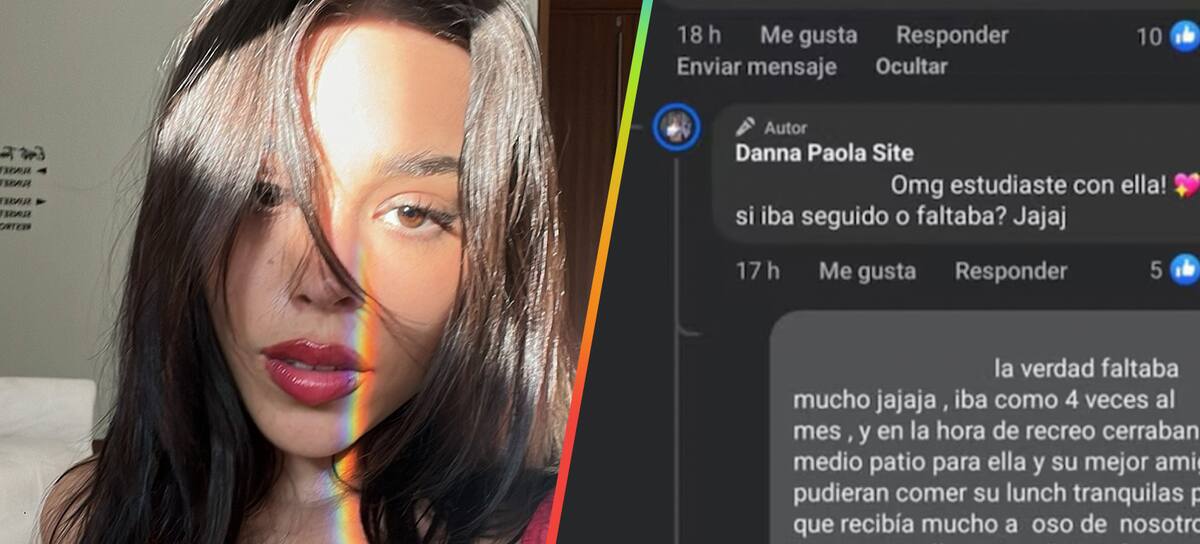 Cerraban medio patio para que comiera”; Excompañera revela cómo era estudiar con Danna Paola en la primaria | Actualidad | LOS40 México