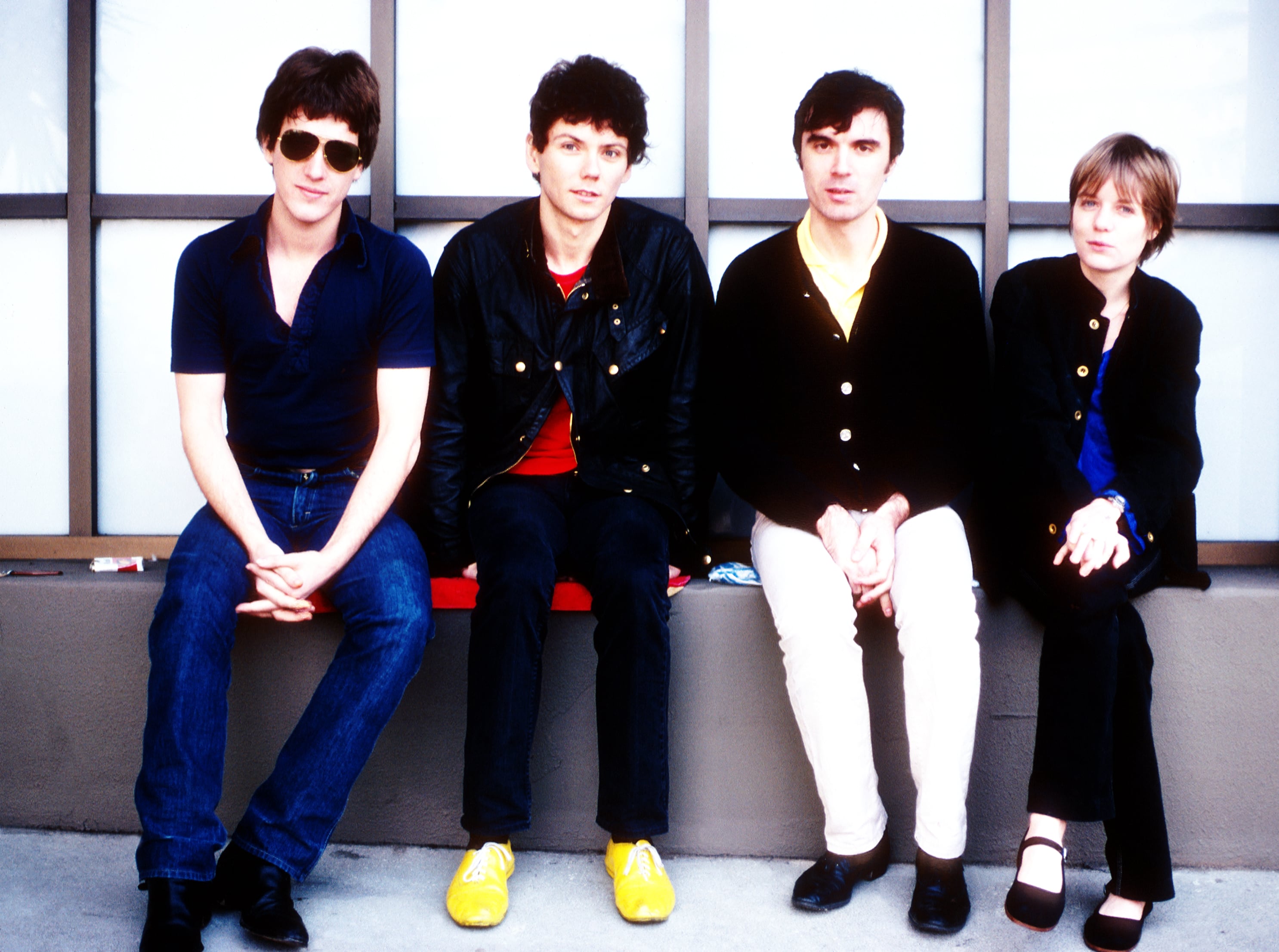 Talking Heads en 1977.