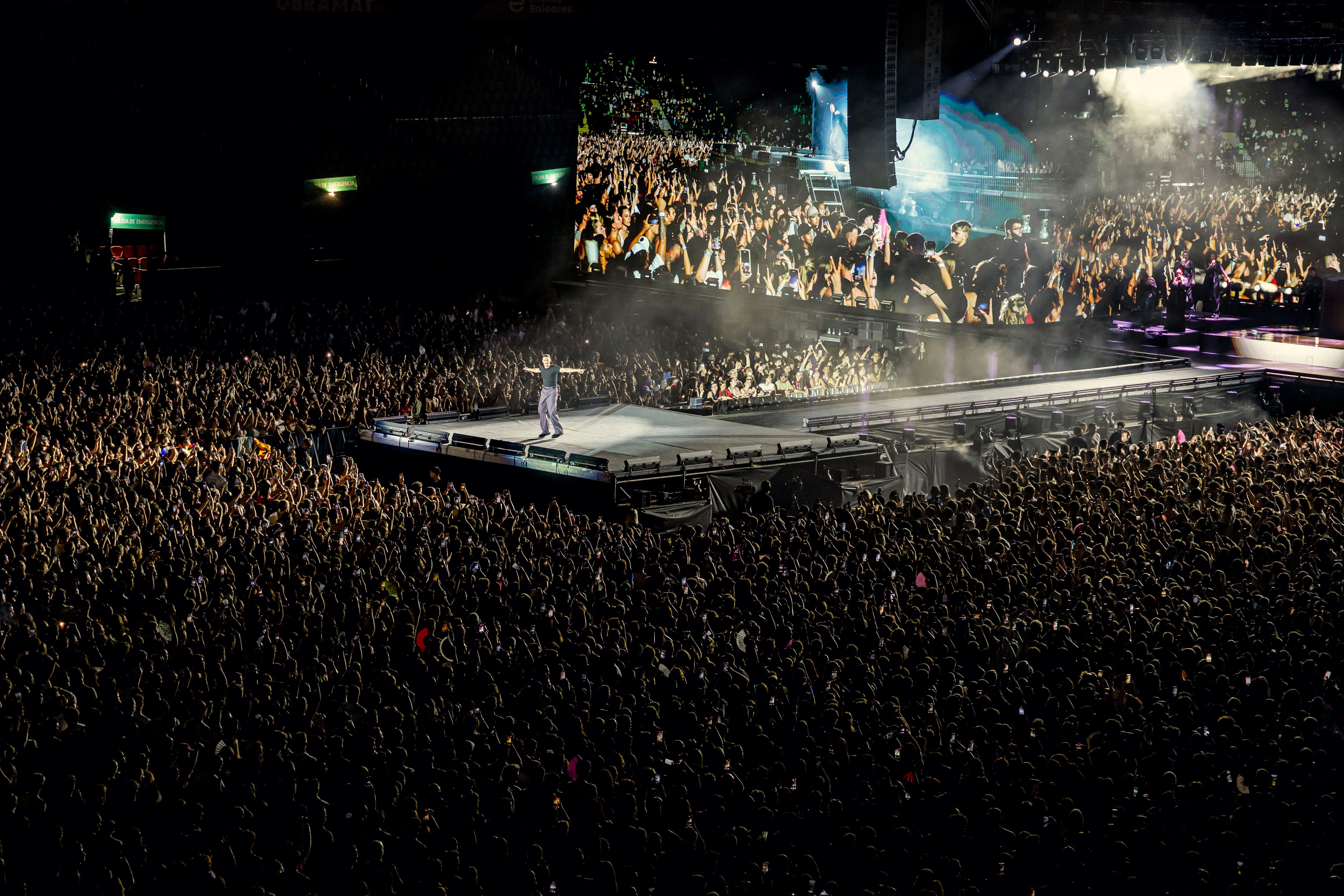 Éxito rotundo para Rels en su concierto en su tierra natal