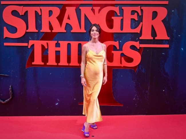 Violeta Mangriñán convertido en la princesa Bella en el pre estreno de la cuarta temporada de 'Stranger Things'.