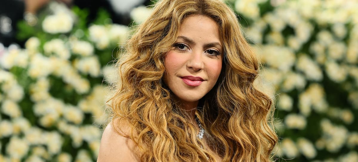 La cantante Shakira en la MET Gala 2025
