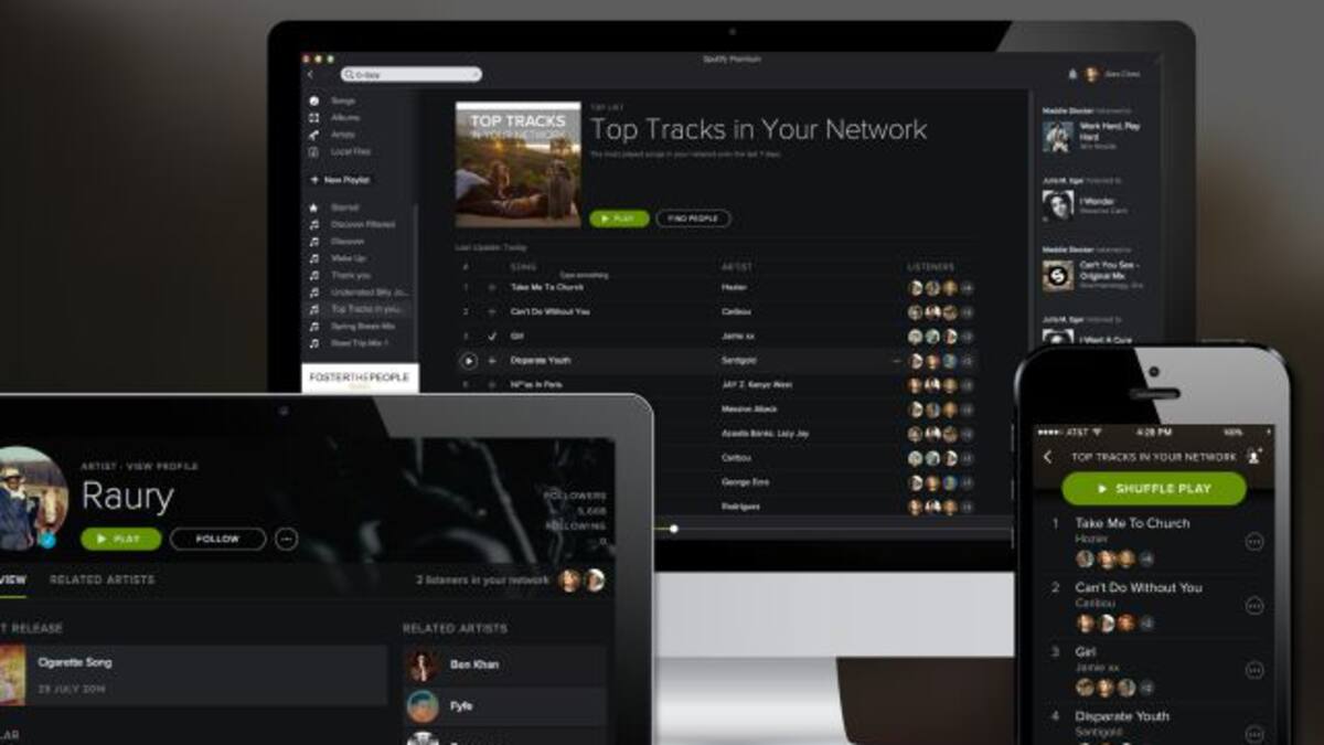 Spotify se une a la competencia por video