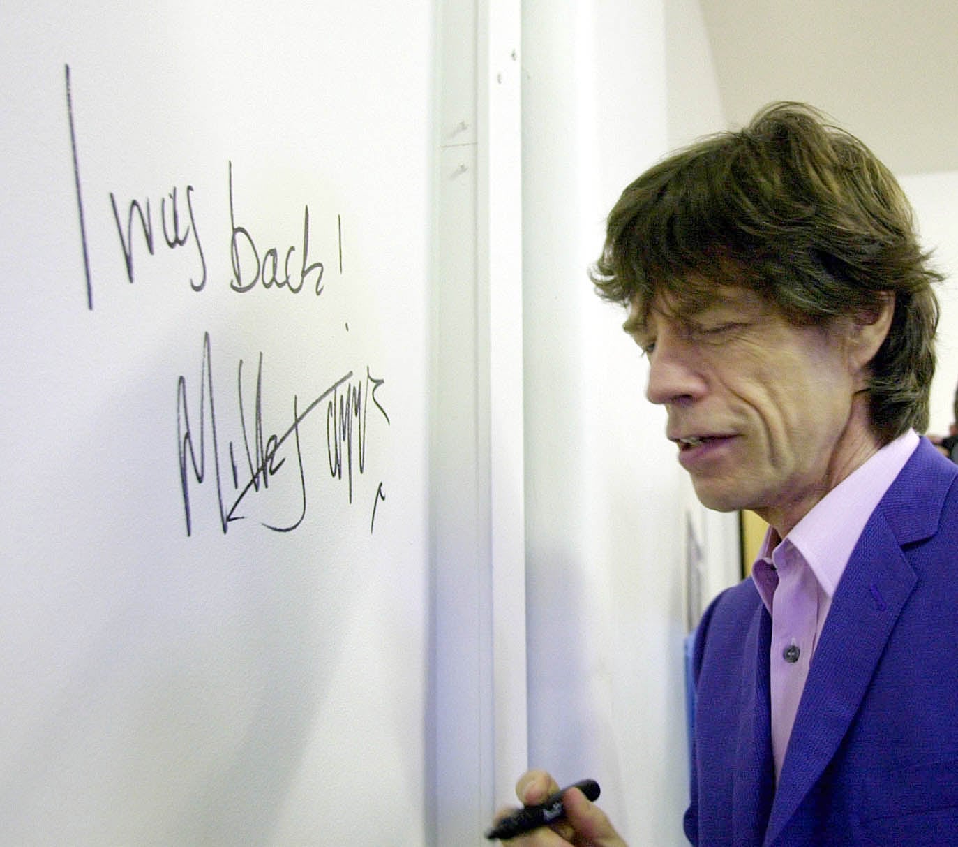 Mick Jagger en la inauguración del centro nauguró &#039;The Mick Jagger Centre&#039;