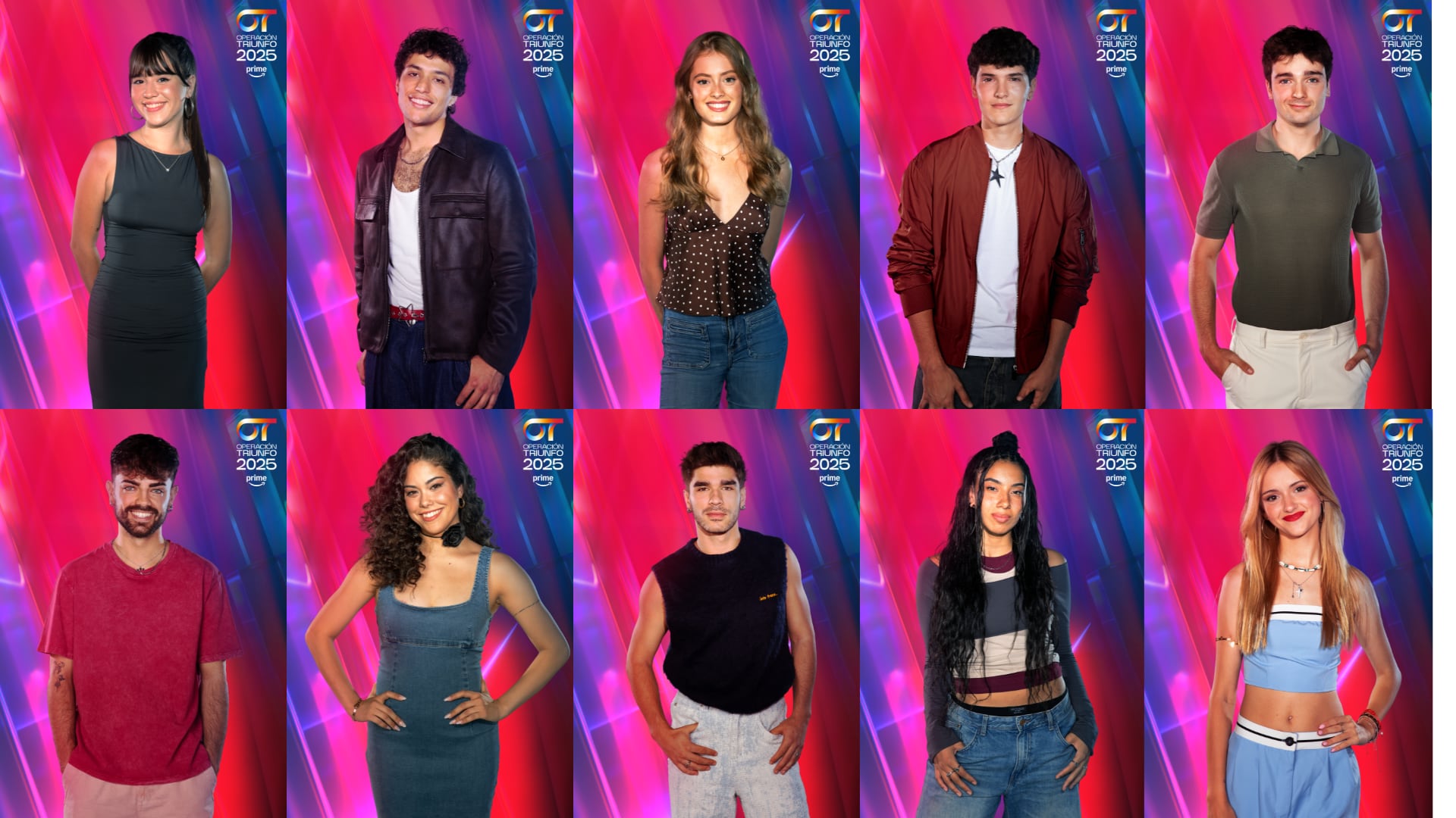 Estos son los 18 concursantes de 'OT 2025': hobbies, edades, estilos musicales y datos curiosos