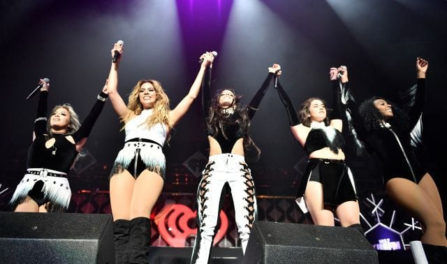 Fifth Harmony, durante uno de sus conciertos