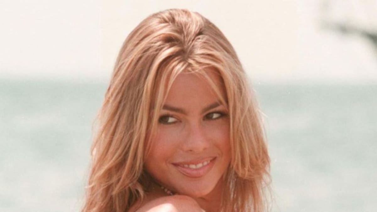 Así era una rubísima Sofía Vergara hace 20 años