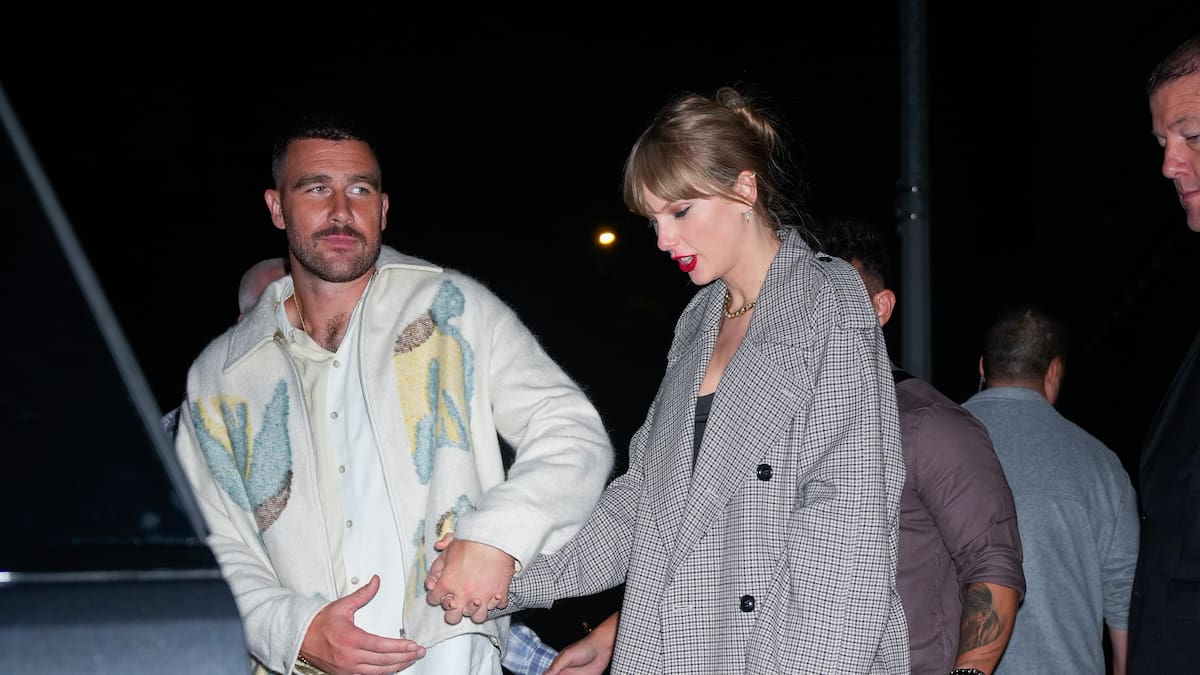 Taylor Swift regresa al Londres de Joe Alwyn junto a Travis Kelce y él lo resume con una frase