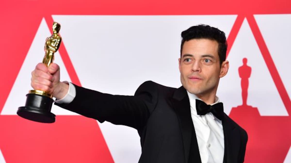 Rami Malek: Paso a paso de su gran noche, incluída la aparatosa caída