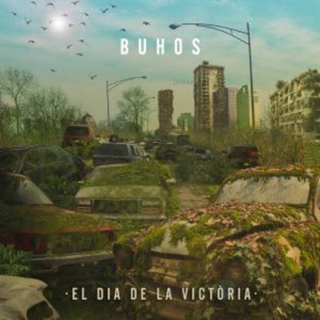 Portada del nou single dels Buhos, 'El Dia de la Victòria'