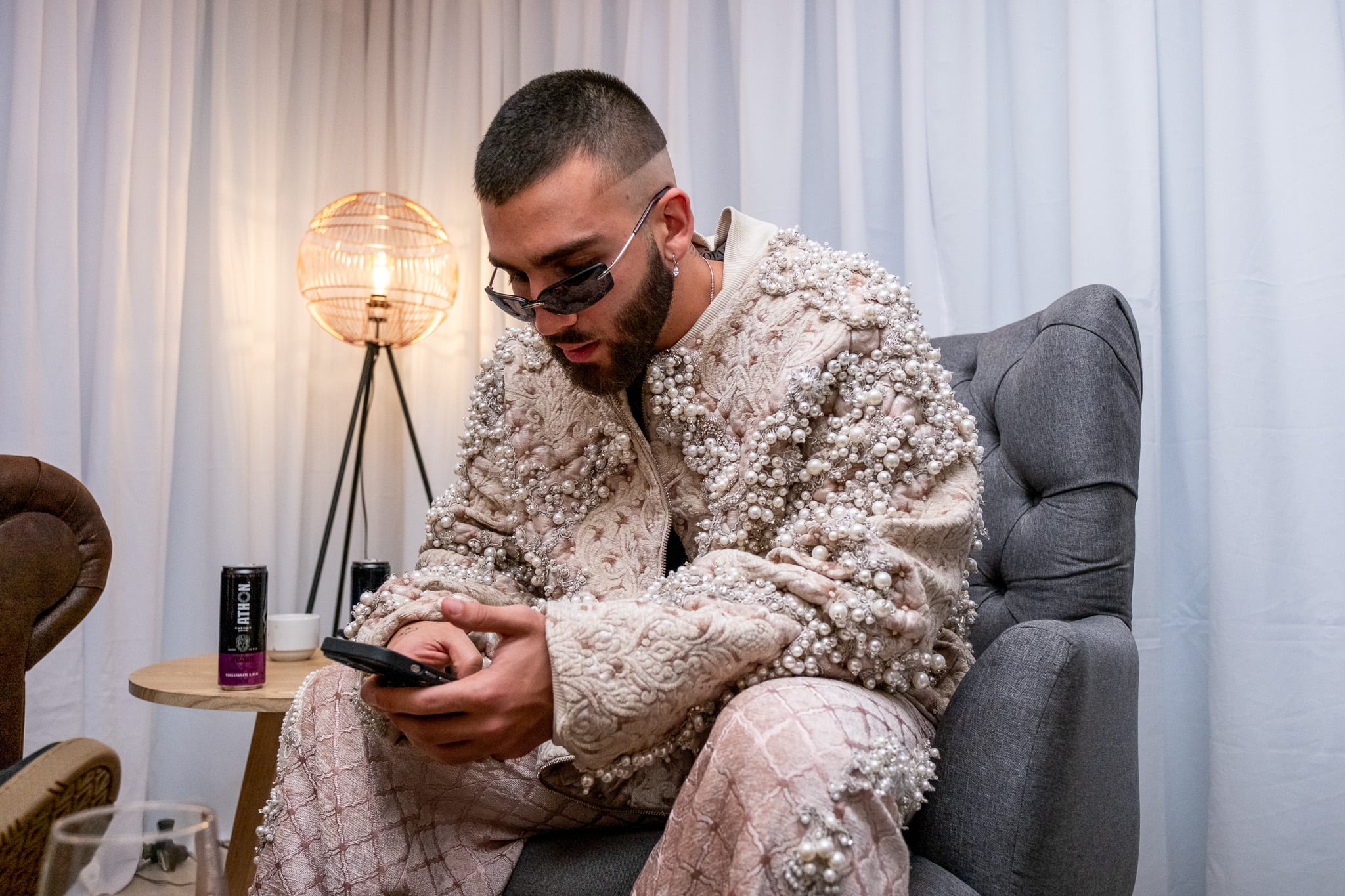 El artista colombiano ha estado por primera vez en esta noche cargada de emociones.