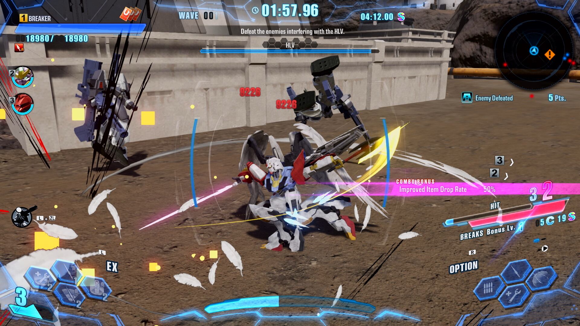 Imagen ingame de Gundam Breaker 4