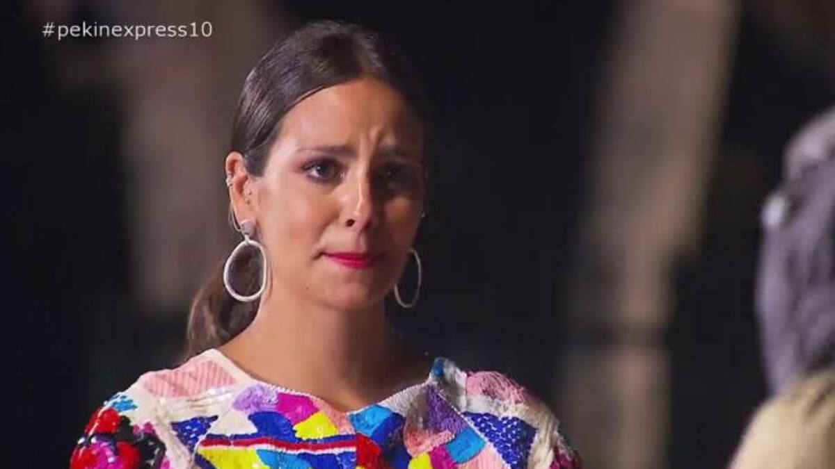 Cristina Pedroche no puede reprimir las lágrimas en Pekín Express (otra vez)