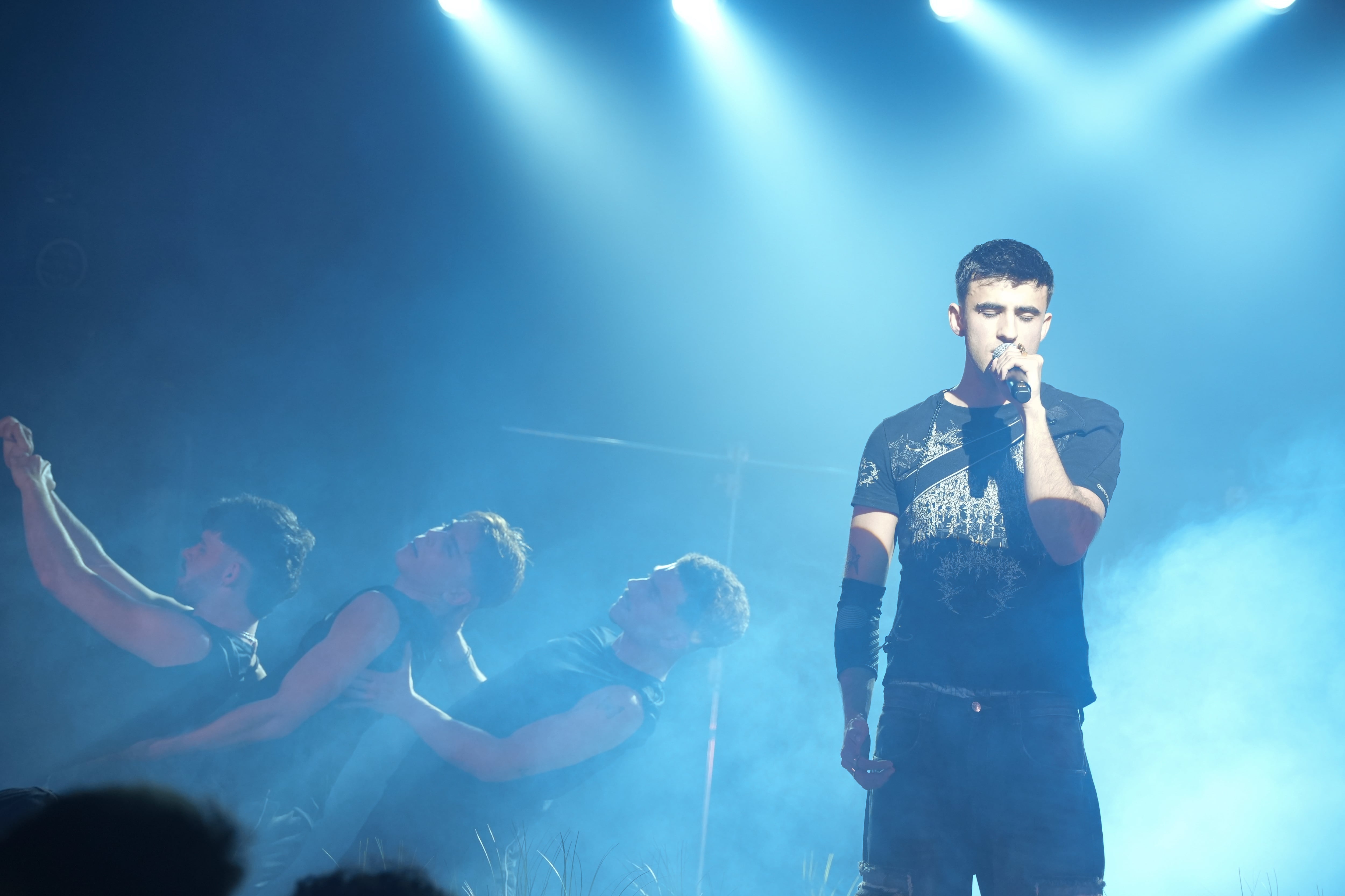 Bajocero X en su concierto en la Sala Villanos del 9 de abril. / Víctor Iglesias