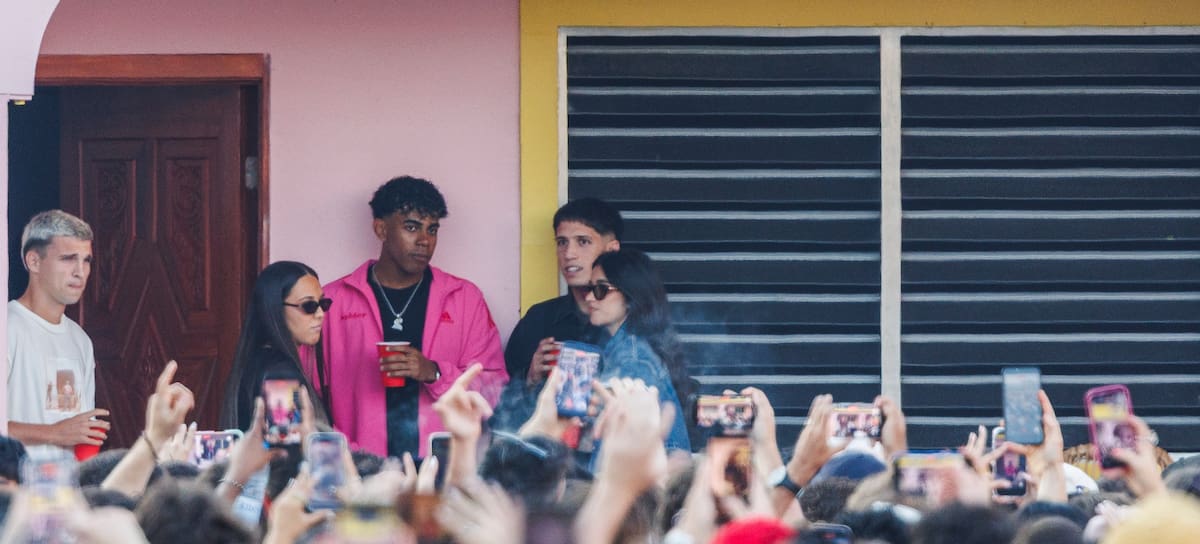 Lamine Yamal en La Casita de Bad Bunny