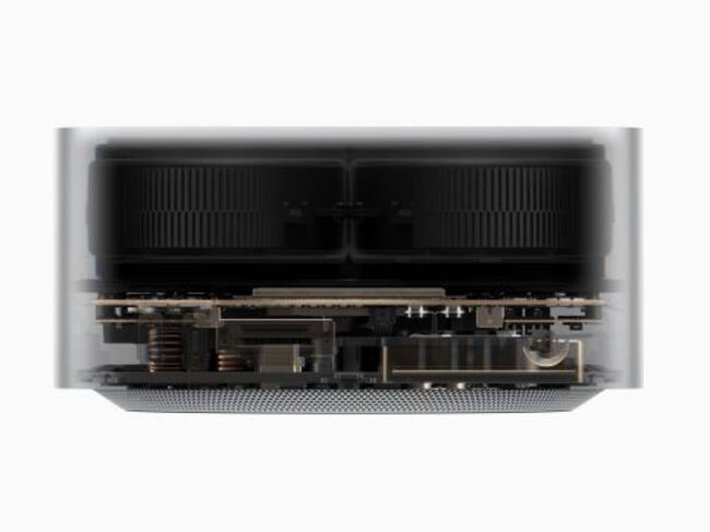 Las entrañas del Mac Studio.