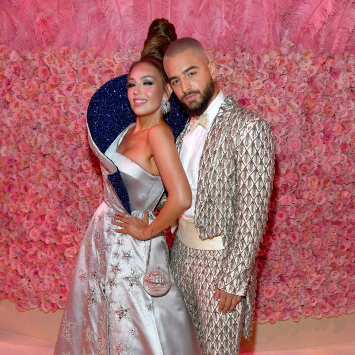 Jlo y Kim Kardashian, Maluma y Thalía, Kendall Jenner y Hailey Bieber... curiosos encuentros en la MET Gala