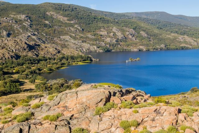 Panorámica del Lago de Sanabria.