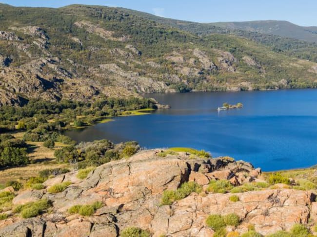 Panorámica del Lago de Sanabria.