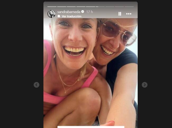 Sandra Barneda y Pascalle Paerel (Instagram)
