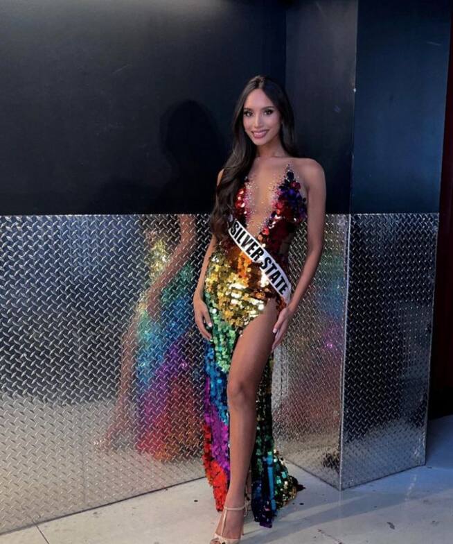 Kataluna Enríquez, la primer ganadora trans de Miss Nevada en Estados Unidos