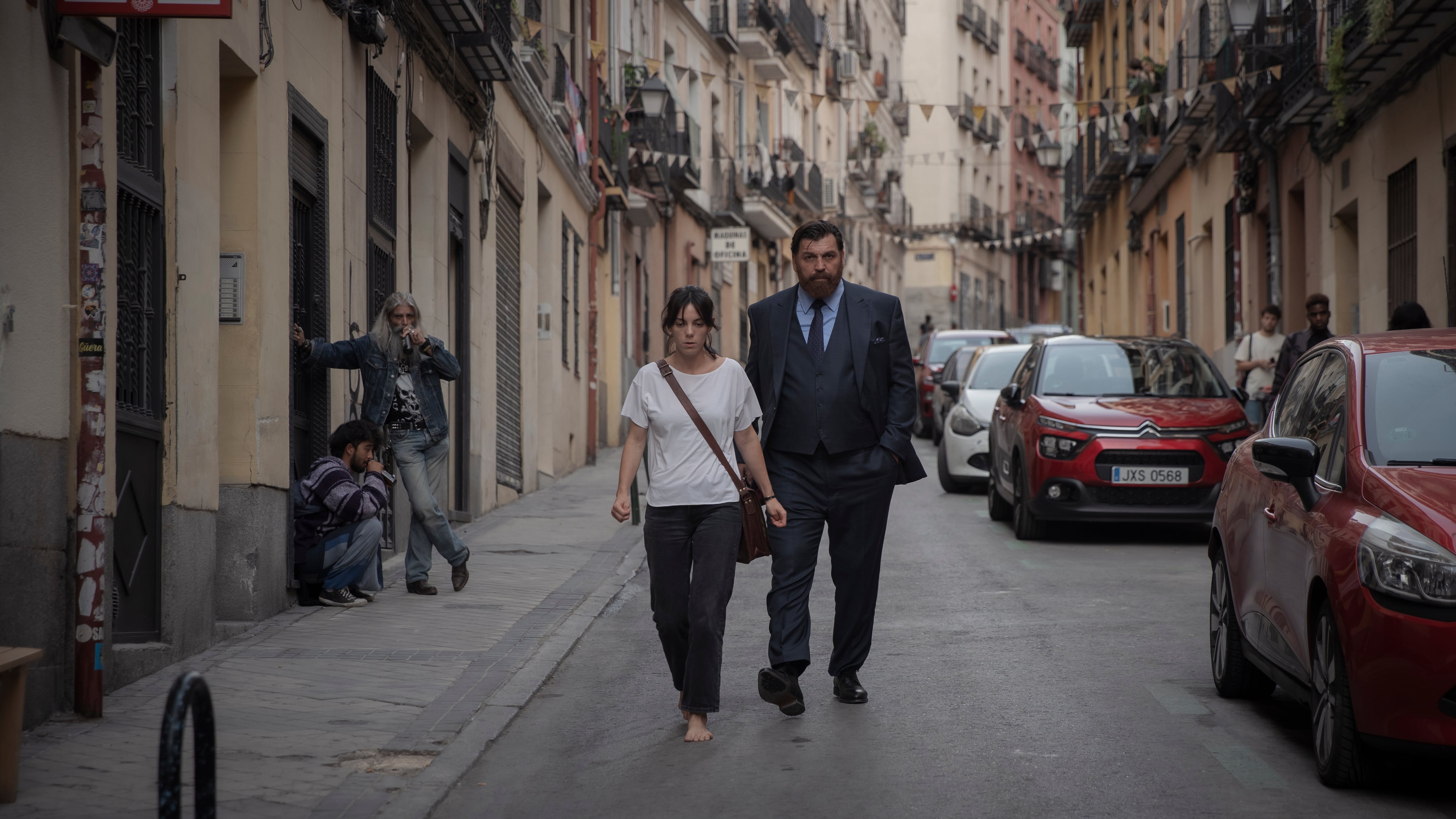 Victoria Luengo y Hovik Keuchkerian en &#039;Reina Roja&#039;.